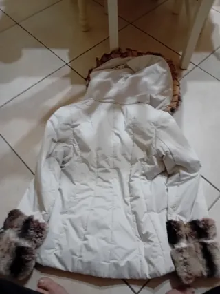 Piumino donna Audha con pelliccia