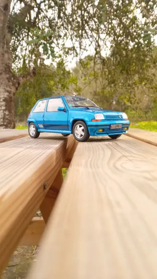 Solido 1/18 Renault 5 GT Turbo MK2 Azul