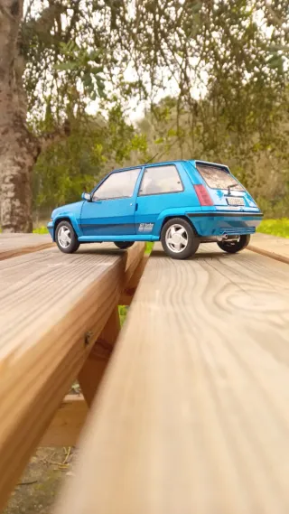 Solido 1/18 Renault 5 GT Turbo MK2 Azul
