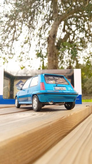 Solido 1/18 Renault 5 GT Turbo MK2 Azul