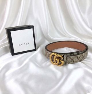 Gucci GG Marmont – Cinturón monograma GG Supreme