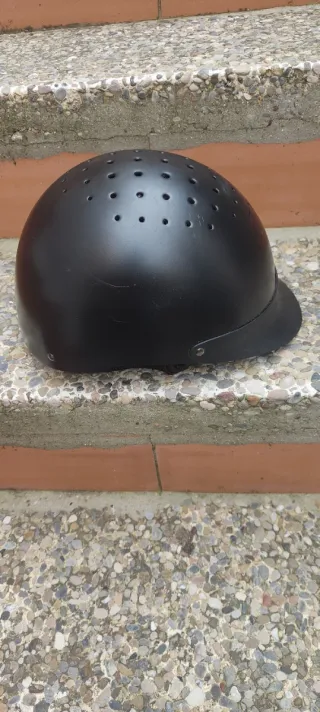 Casco de equitación Fouganza negro