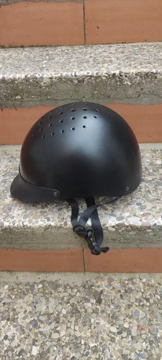 Casco de equitación Fouganza negro