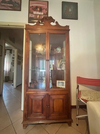 Vetrinetta in legno e vetro
