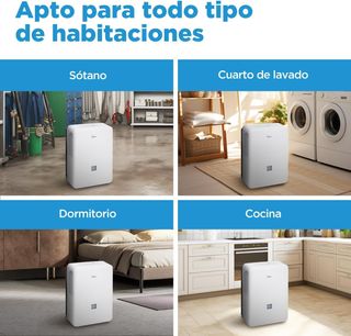 MIDEA Deshumidificador de humedad interior 50L/Dia