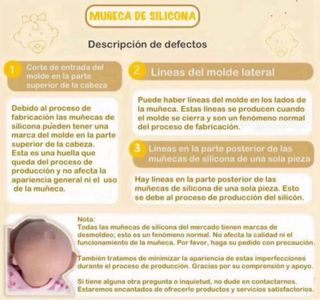 Bebé Reborn de silicona flexible cuerpo completo