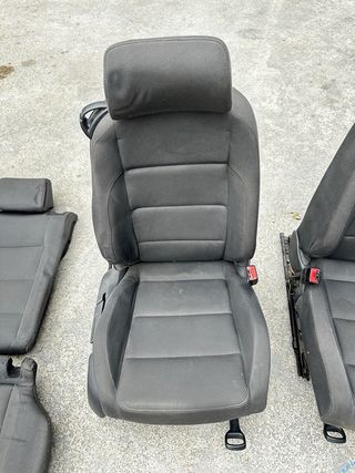 Asientos VW Golf V Tela Negra