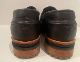 Mocasines Massimo Dutti Negros Talla 38