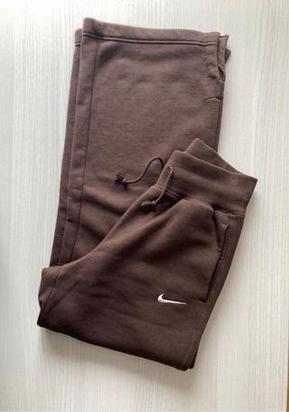 Pantalón deportivo Nike mujer marrón