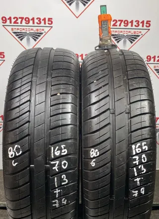 165 70 13 T GOODYEAR RUEDA AL 90% VIDA UTIL