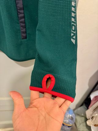 Sudadera Nautica Hombre Verde