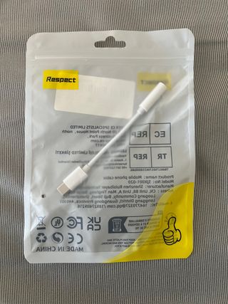 Adaptador USB-C a Jack 3.5mm Respect