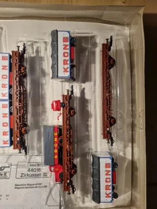 Maqueta tren Roco Zirkusset III 44016