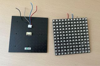 2 Paneles LED RGB WS2812B 12x12