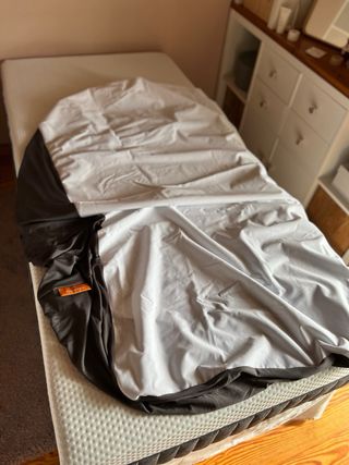 Protector Colchón Impermeable Emma Marrón/Blanco