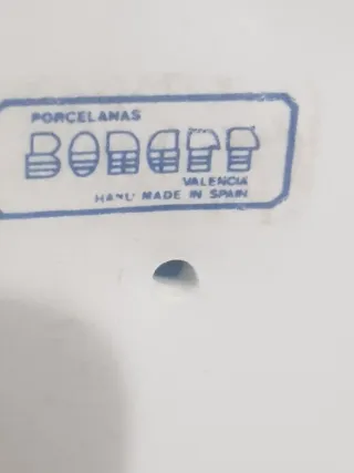 Porcelana Valenciana Joven con Frutero