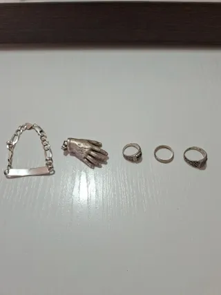 Conjunto de Joyas de Plata