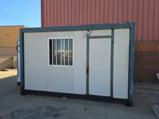 Caseta obra/vestuario modular.