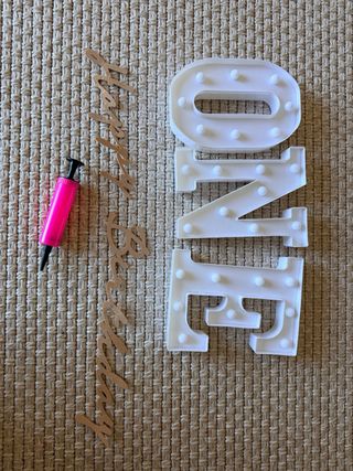 Cumpleaños Letras Luminosas