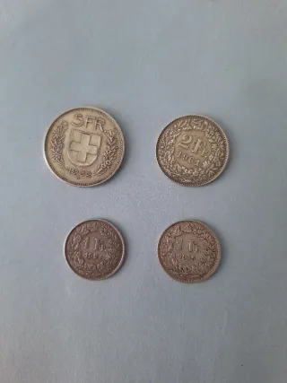 MONEDAS DE SUIZA