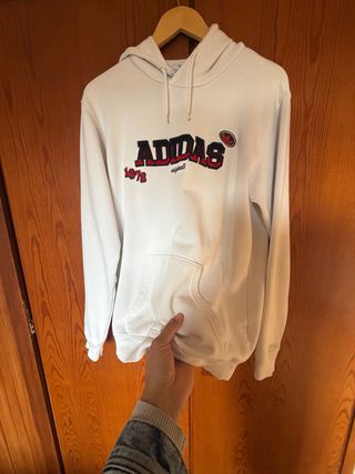 Sudadera Adidas Originals 1972 Blanca