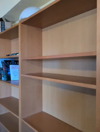 Estantería Billy Ikea Madera Beige