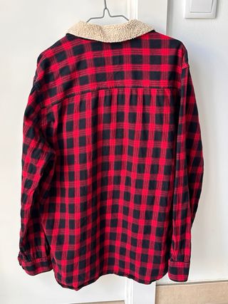 Camisa Franela Burton London - Cuello Borrego -L