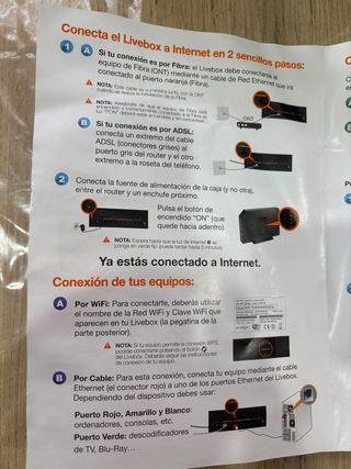 Router Livebox 2.4G/5G