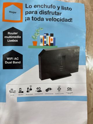 Router Livebox 2.4G/5G