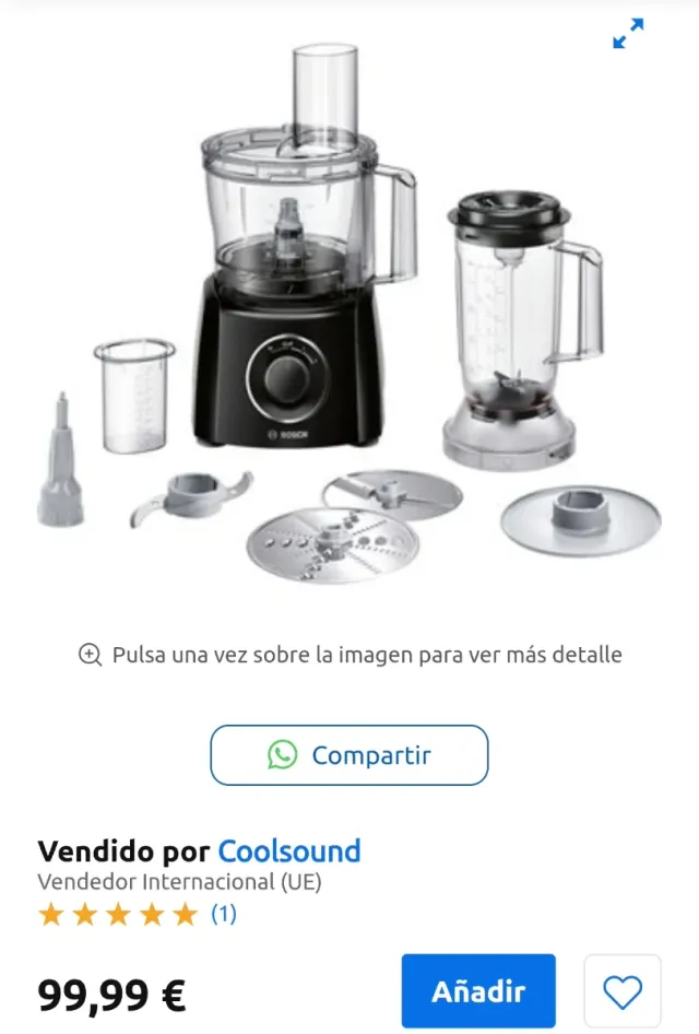 Procesador Alimentos Bosch Multitalent 3