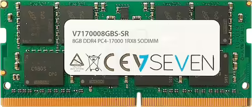 V7 8GB PC4-17000 2133Mhz 1RX8 SODIL V7170008GBS-SR