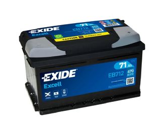 Batería Exide Excell EB712 71Ah 12V