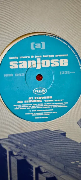 Vinilo NRK 042 Sanjose Sandy Rivera & Jose Burgos