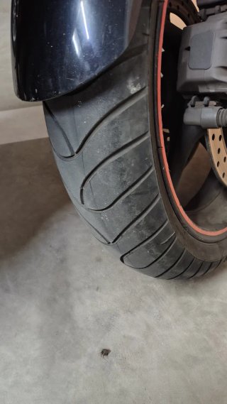 Yamaha FZ6 N Naranja y Negra