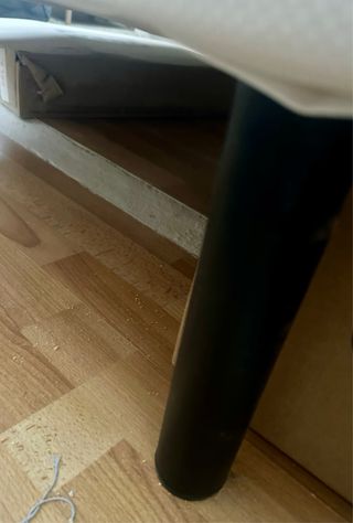 A estrenar base tapizada 6 patas IKEA 140cm BRASOY