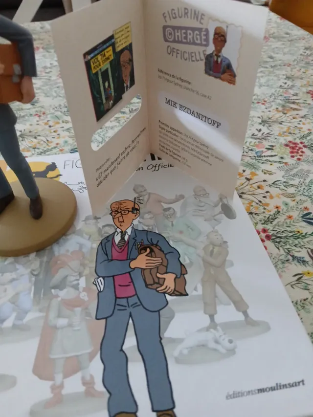 Figura Tintín Mik Ezdanitoff 99