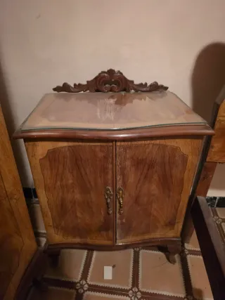 Dormitorio completo madera