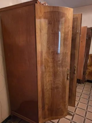 Dormitorio completo madera