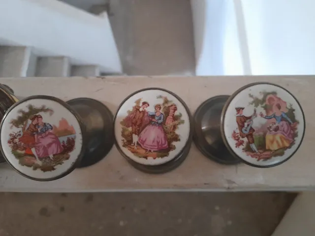 Tiradores de puerta vintage