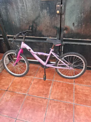 Bicicleta infantil morada