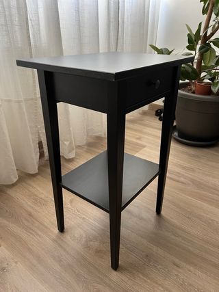 Mesita Noche IKEA HEMNES Negra