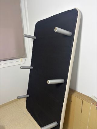 Base tapizada + colchón 190x110