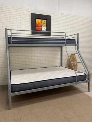 Litera Matrimonial Metálica + 2 Colchones NUEVO