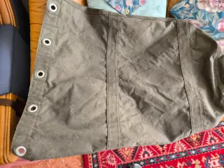 Mochila grande verde militar