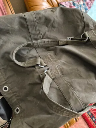 Mochila grande verde militar