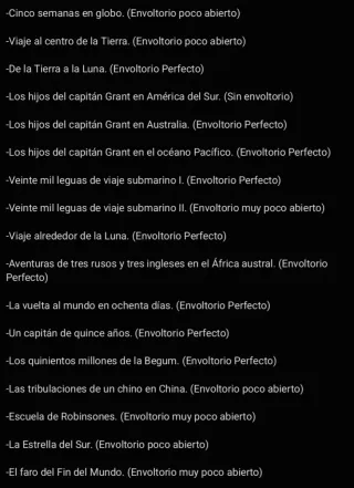 Libros Julio Verne EDICIÓN ESPECIAL CENTENARIO
