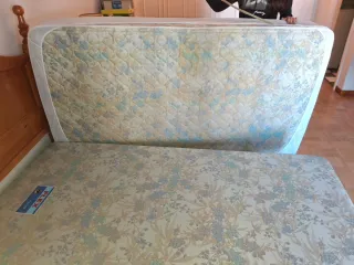 Colchón Cama 105 cm,con funda,ver sin compromiso