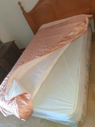 Colchón Cama 105 cm,con funda,ver sin compromiso