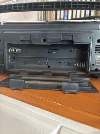 Radiograbador Magnavox Negro