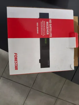 Receptor Satélite HD Fonestar RDS-585WHD